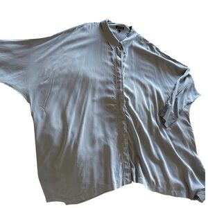 Eileen Fisher 100% silk shirt